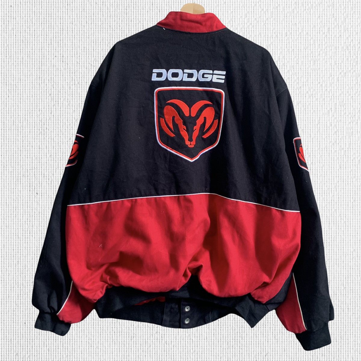 Sports Specialties × Vintage Vintage Dodge Motorsport Bomber Jacket Size US XXL / EU 58 / 5 - 2 Thumbnail