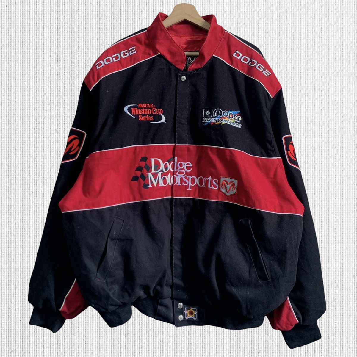 Sports Specialties × Vintage Vintage Dodge Motorsport Bomber Jacket Size US XXL / EU 58 / 5 - 1 Thumbnail