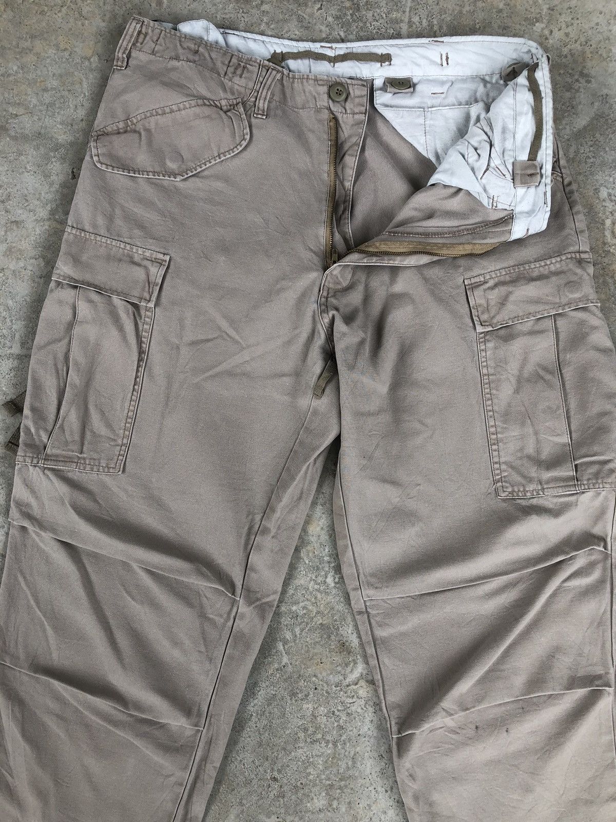 Vintage vintage military army cargo pants bondage tactical Size US 35 - 5 Thumbnail
