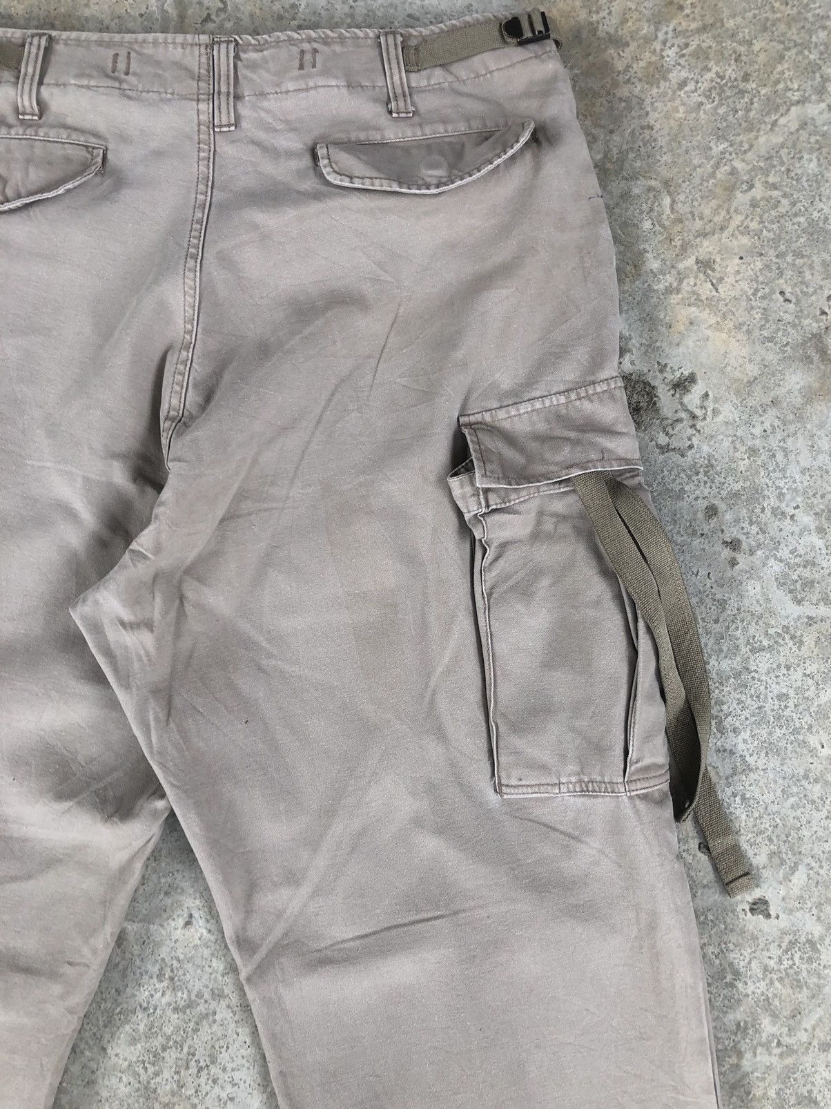 Vintage vintage military army cargo pants bondage tactical Size US 35 - 11 Thumbnail