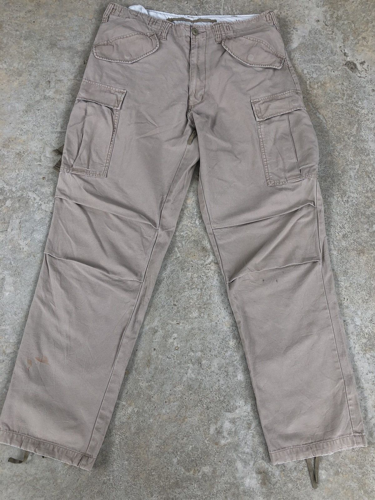 Vintage vintage military army cargo pants bondage tactical Size US 35 - 1 Thumbnail
