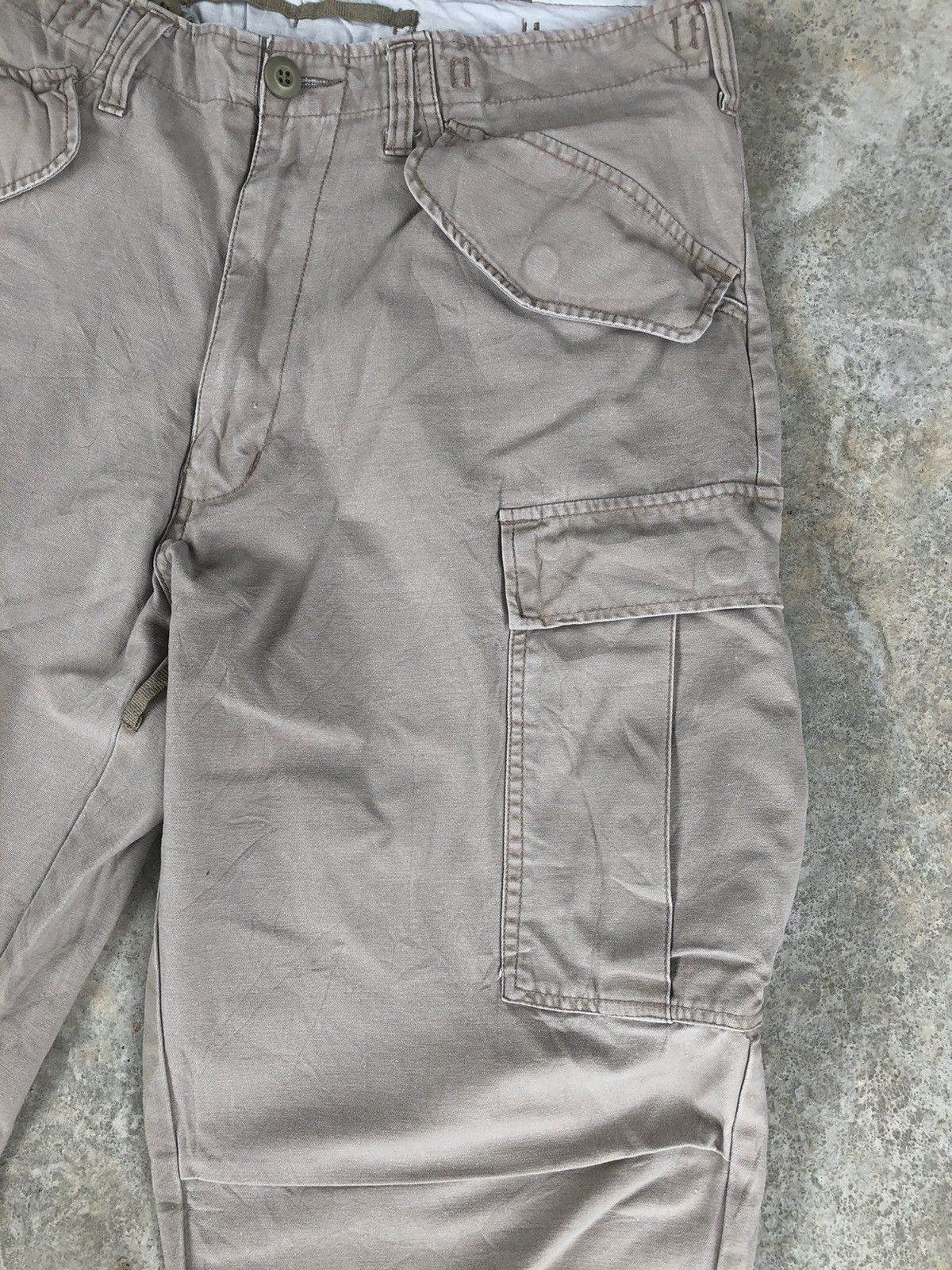 Vintage vintage military army cargo pants bondage tactical Size US 35 - 4 Thumbnail