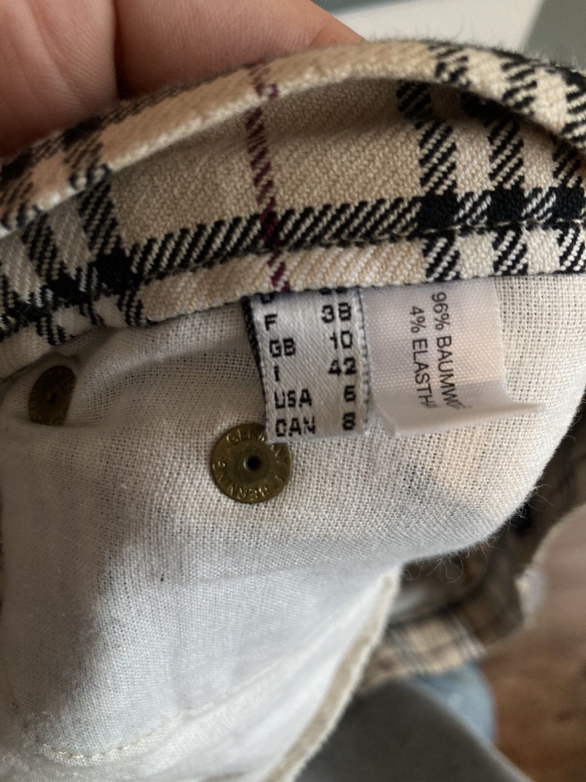 Burberry Burberry checkered pants Size US 31 - 5 Thumbnail