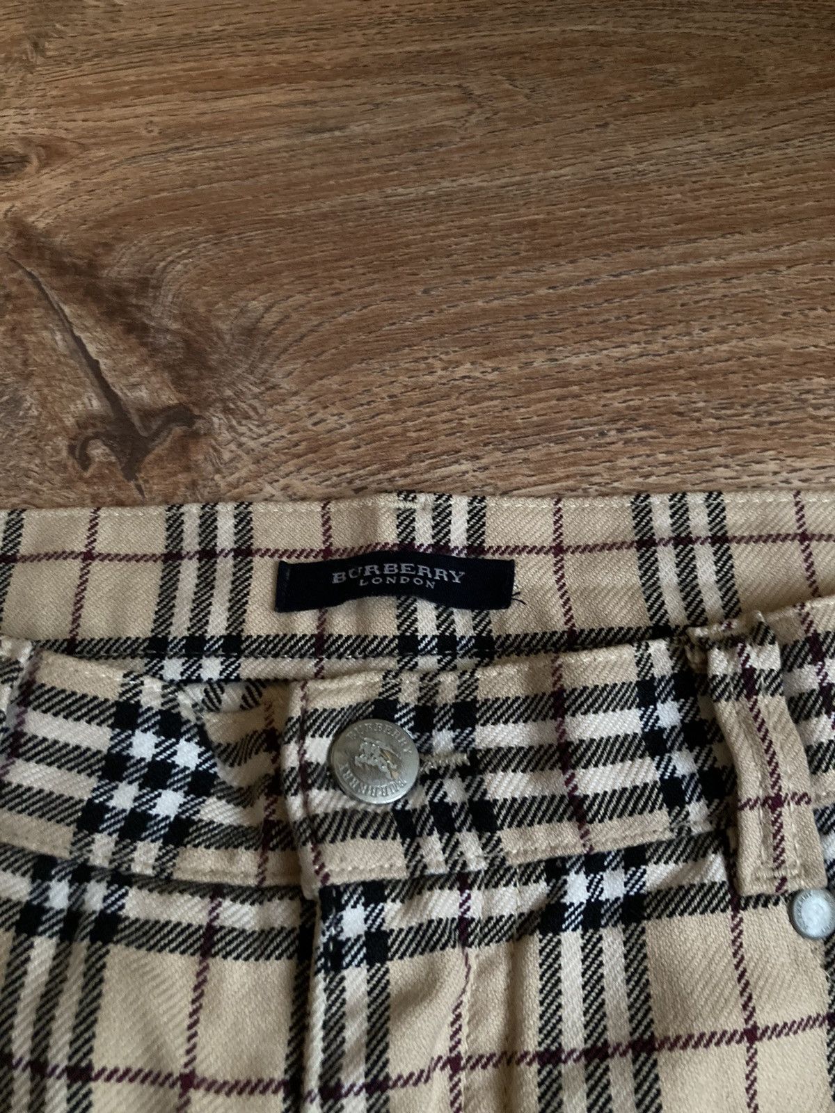 Burberry Burberry checkered pants Size US 31 - 4 Thumbnail