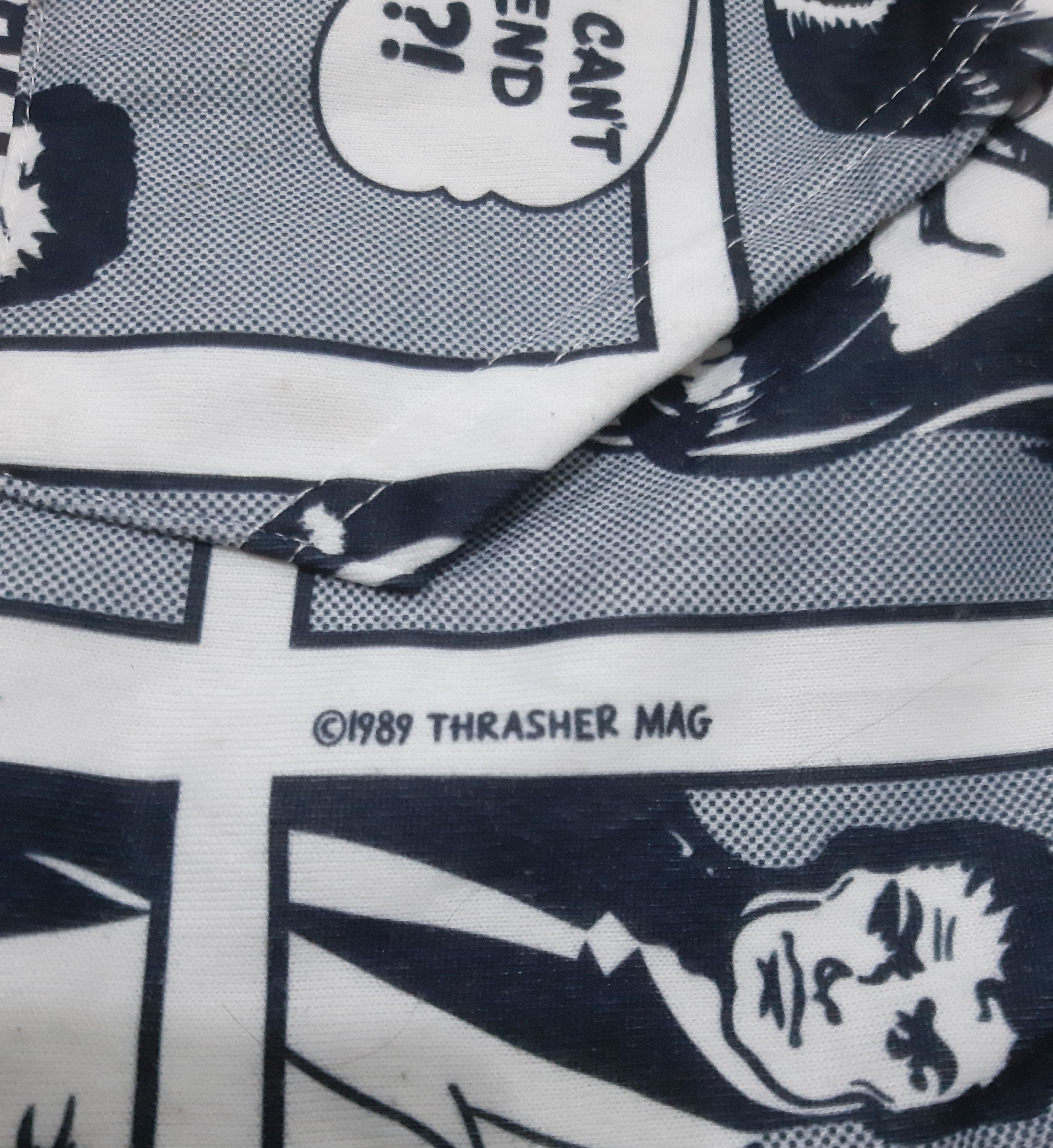 Thrasher True Vintage 1989 Thrasher Mag Overprint Sweatshirt Hoodie Size US M / EU 48-50 / 2 - 3 Thumbnail