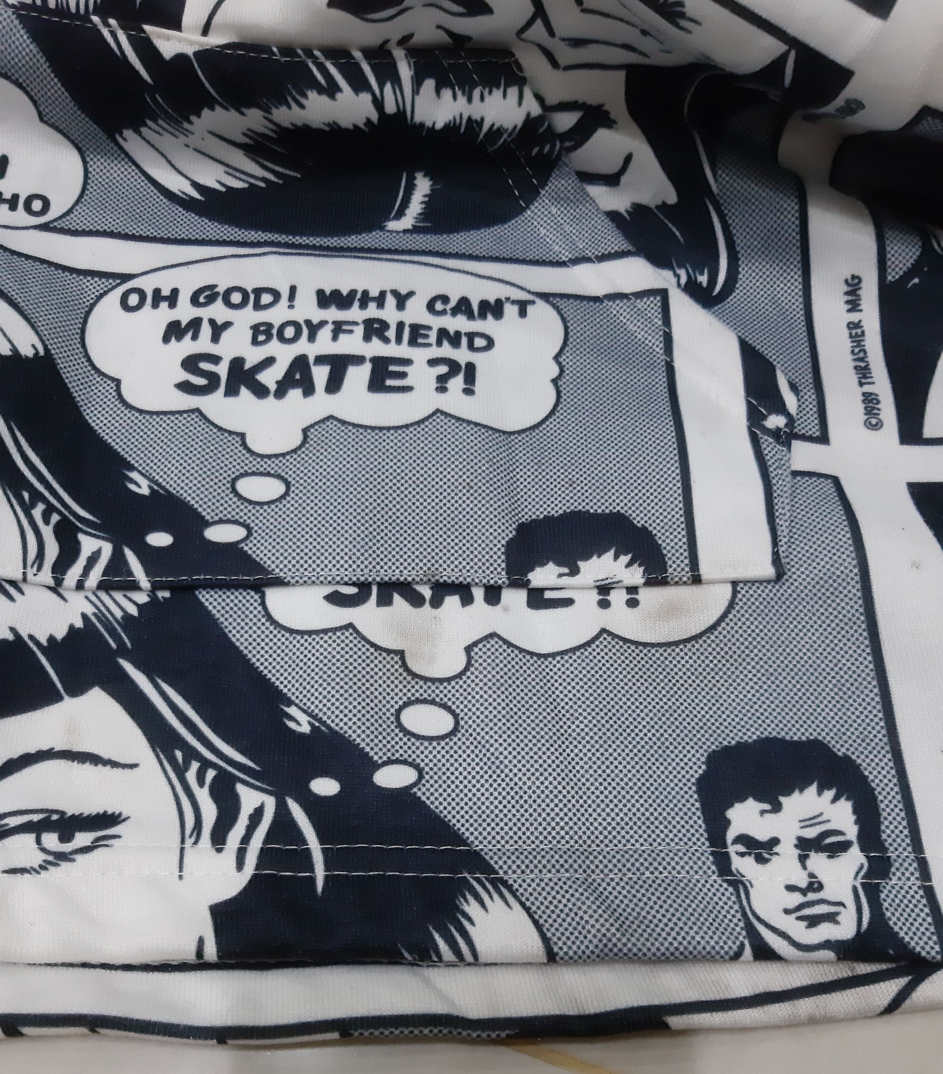 Thrasher True Vintage 1989 Thrasher Mag Overprint Sweatshirt Hoodie Size US M / EU 48-50 / 2 - 8 Thumbnail