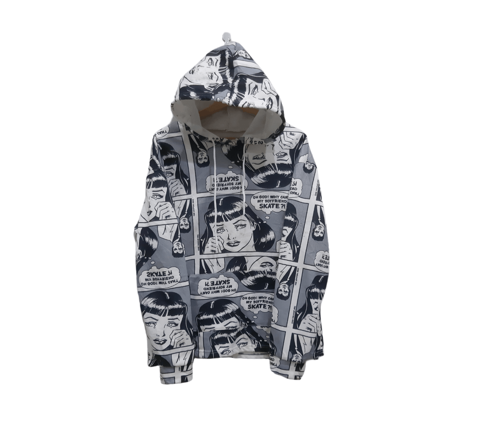 Thrasher True Vintage 1989 Thrasher Mag Overprint Sweatshirt Hoodie Size US M / EU 48-50 / 2 - 1 Thumbnail