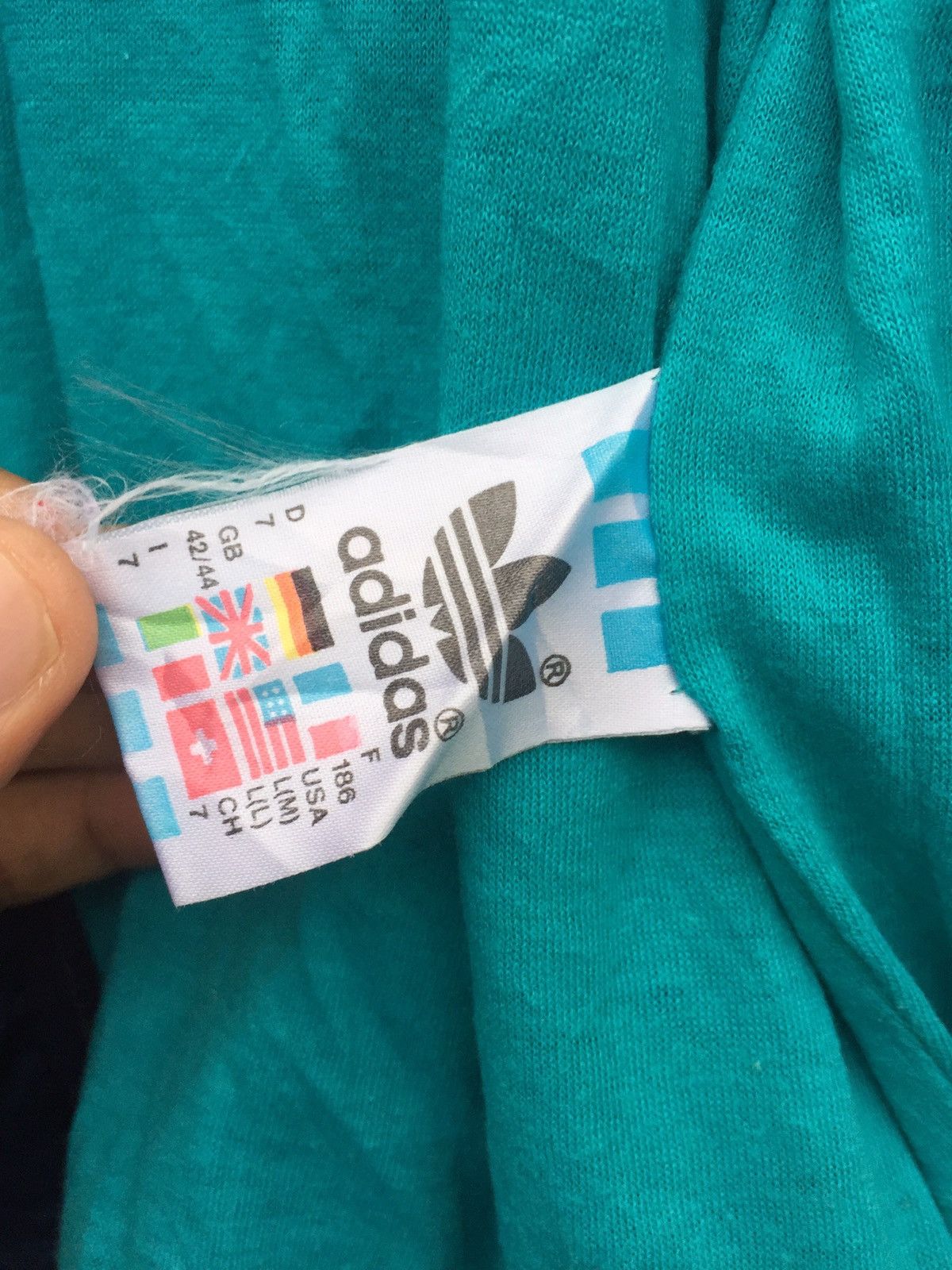 Adidas VINTAGE ADIDAS ORIGINALS SHELL JACKET WINDBREAKER SWEATER Size US XL / EU 56 / 4 - 7 Thumbnail