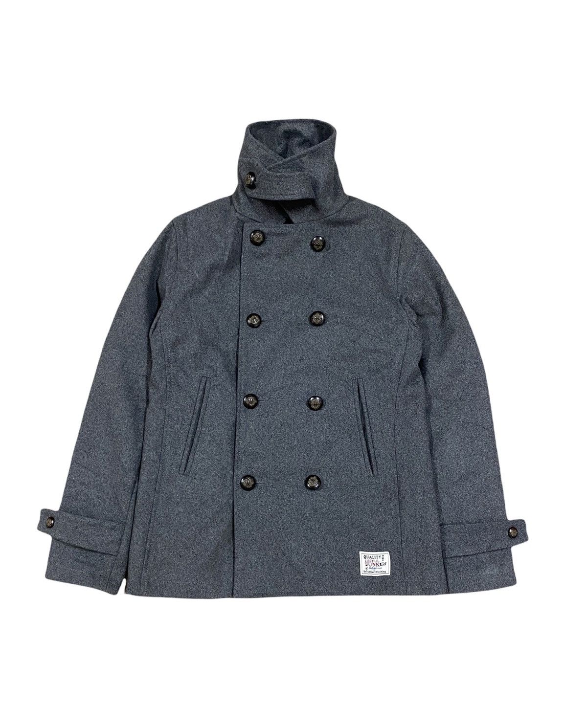 Japanese Brand × Roen David Surf Clothing Hardcover Useful Junk Peacoat Jacket Size US M / EU 48-50 / 2 - 2 Thumbnail