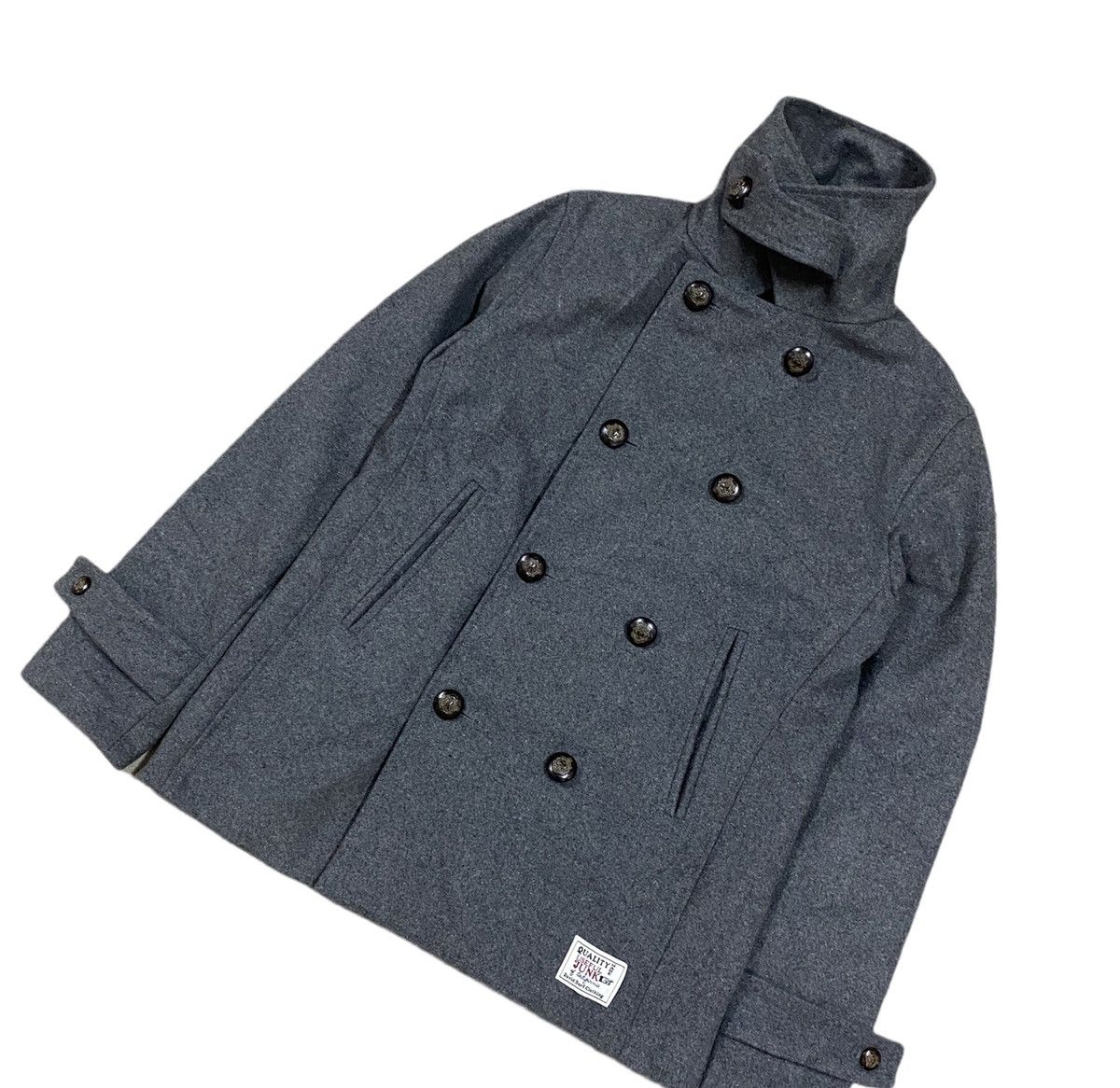 Japanese Brand × Roen David Surf Clothing Hardcover Useful Junk Peacoat Jacket Size US M / EU 48-50 / 2 - 6 Thumbnail