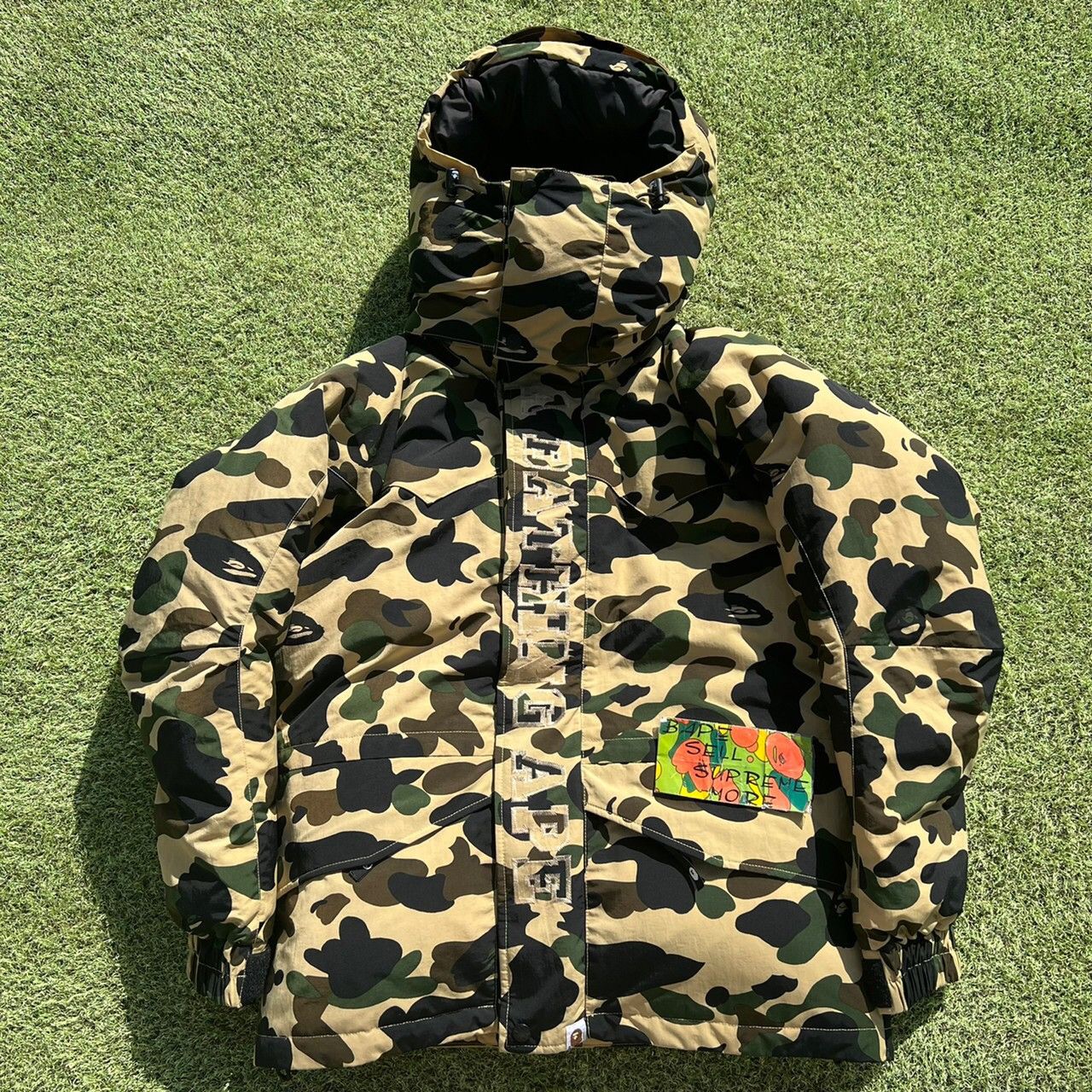 Bape BAPE puffer jacket 1st Camo | Grailed