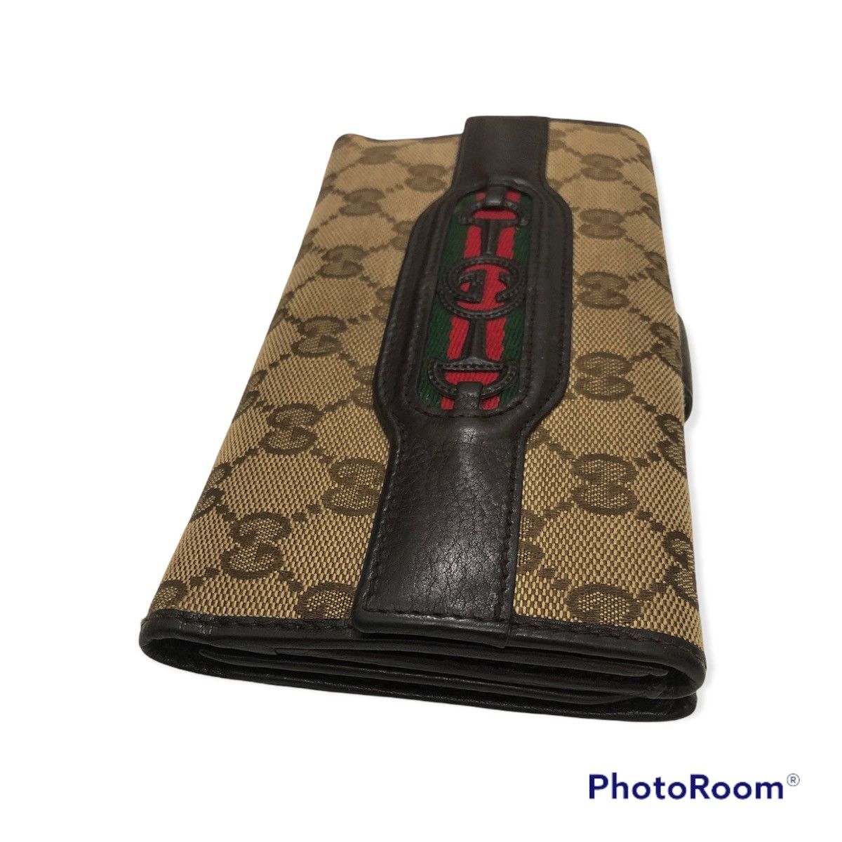 Gucci Gucci Monogram gg Horsebit Long Wallet Size ONE SIZE - 5 Thumbnail