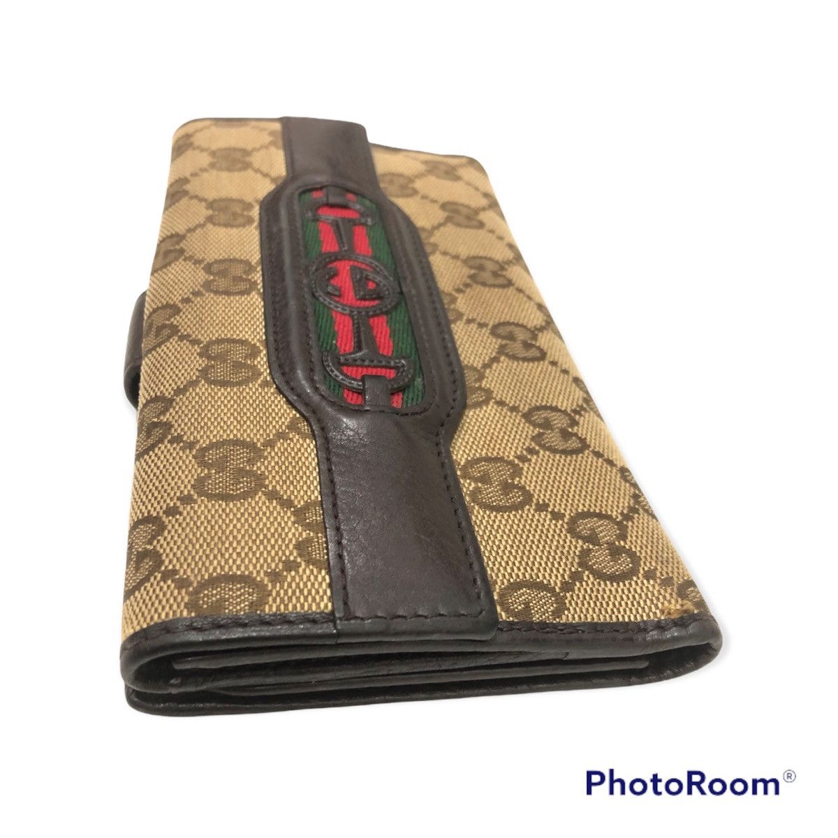 Gucci Gucci Monogram gg Horsebit Long Wallet Size ONE SIZE - 6 Thumbnail