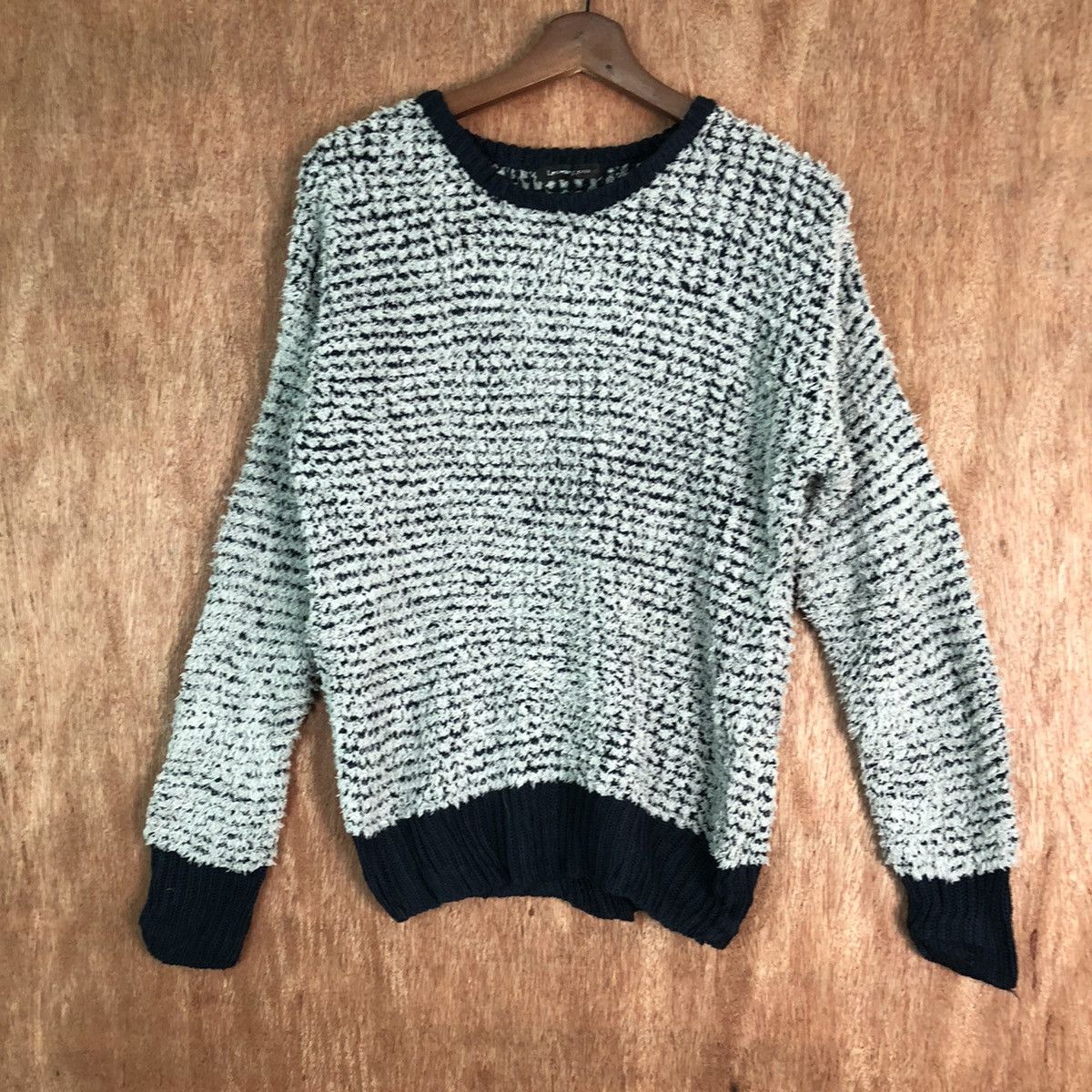 Homespun Knitwear Lascene Privee Shag Shaggy Fur Mohair Knitwear #6502 Size US M / EU 48-50 / 2 - 3 Thumbnail