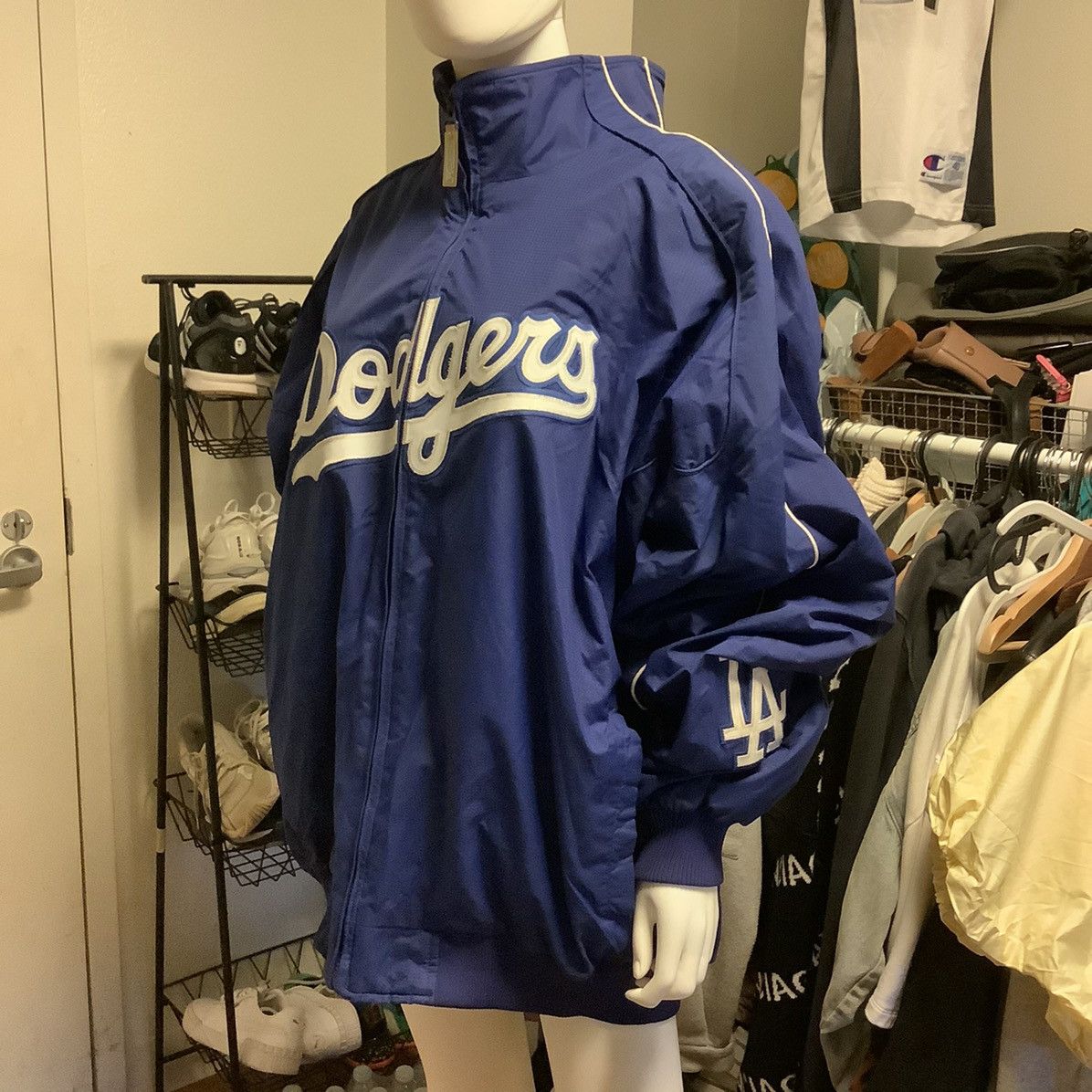 Majestic Los Angeles Majestic Dodgers Jacket 3X Grailed