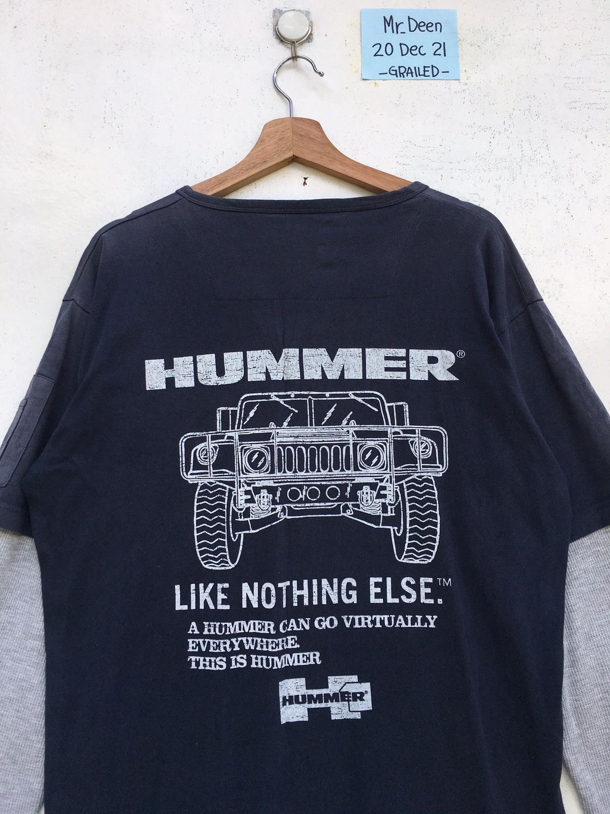 Vintage Rare Vintage Hummer Longsleeve Shirt Size US L / EU 52-54 / 3 - 5 Thumbnail