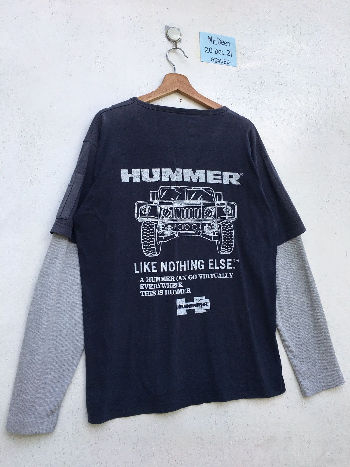 Vintage Rare Vintage Hummer Longsleeve Shirt Size US L / EU 52-54 / 3 - 3 Thumbnail