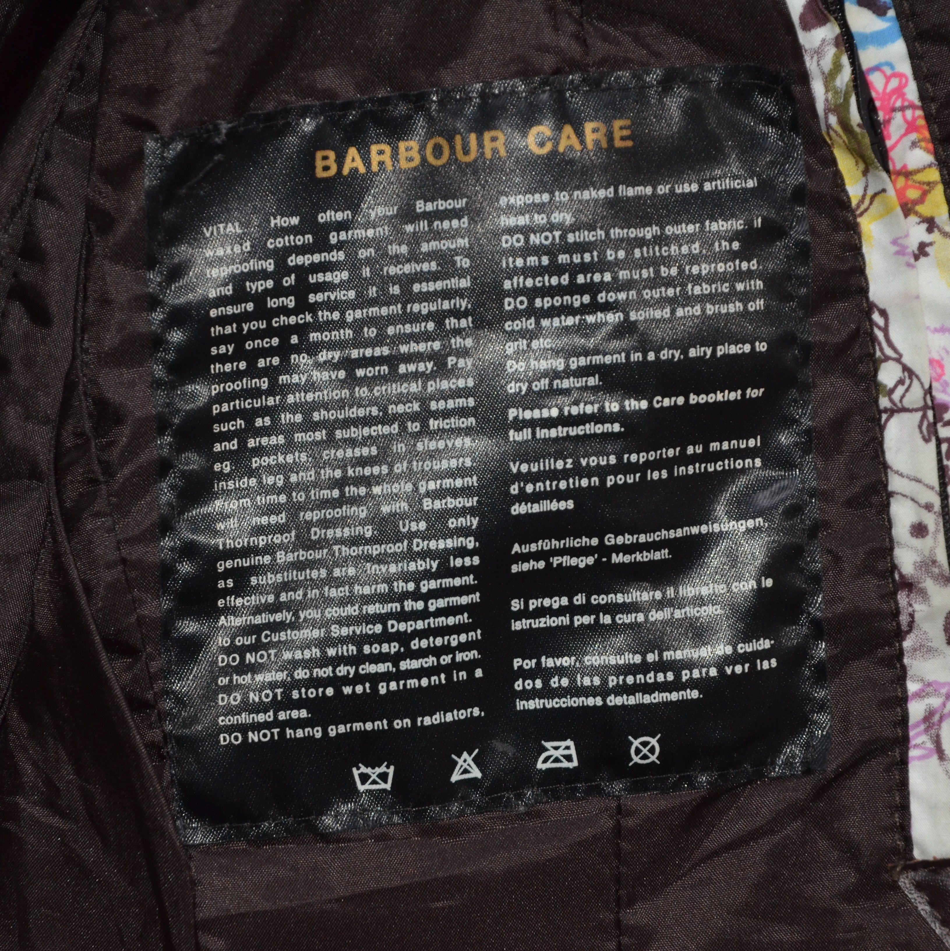 Barbour Barbour "Prototype Product 21883" Wax Women Jacket England Size S / US 4 / IT 40 - 10 Thumbnail