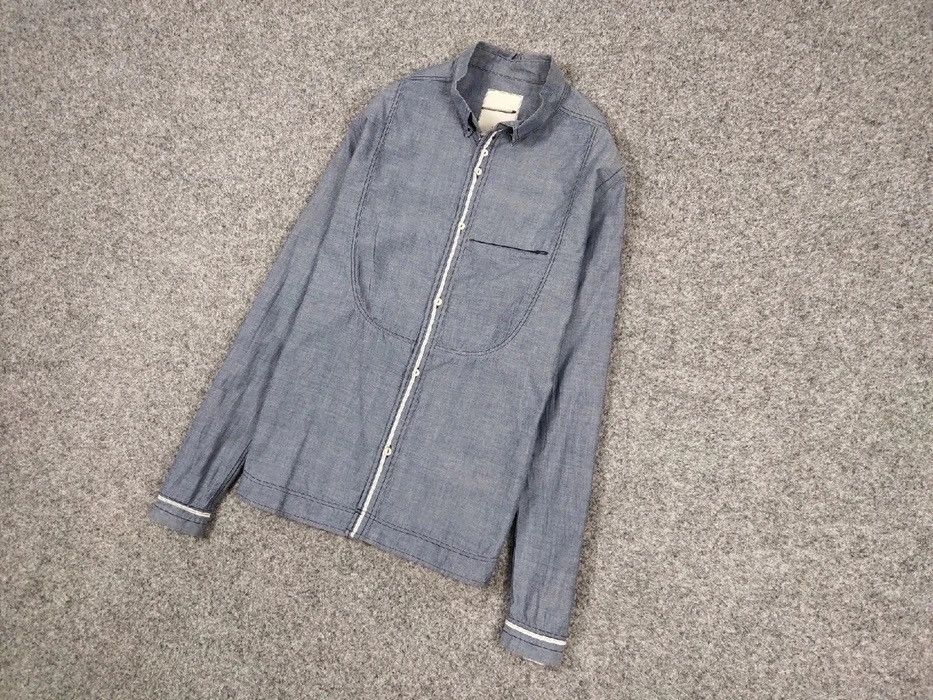 Japanese Brand Vintage Balance Co Button Up Salvage Shirt made in Japan Size US M / EU 48-50 / 2 - 3 Thumbnail