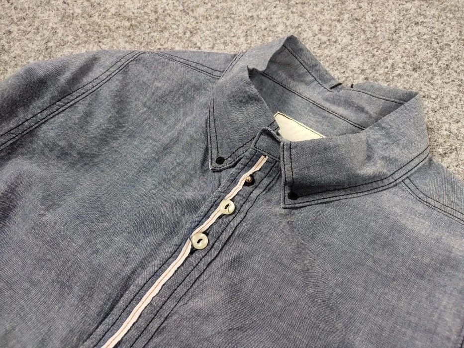 Japanese Brand Vintage Balance Co Button Up Salvage Shirt made in Japan Size US M / EU 48-50 / 2 - 14 Thumbnail