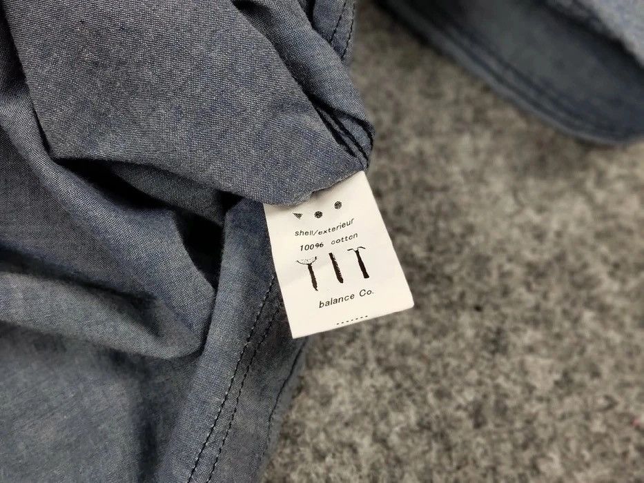 Japanese Brand Vintage Balance Co Button Up Salvage Shirt made in Japan Size US M / EU 48-50 / 2 - 17 Thumbnail