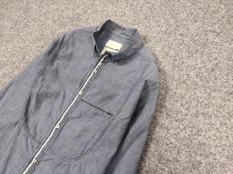 Japanese Brand Vintage Balance Co Button Up Salvage Shirt made in Japan Size US M / EU 48-50 / 2 - 4 Thumbnail