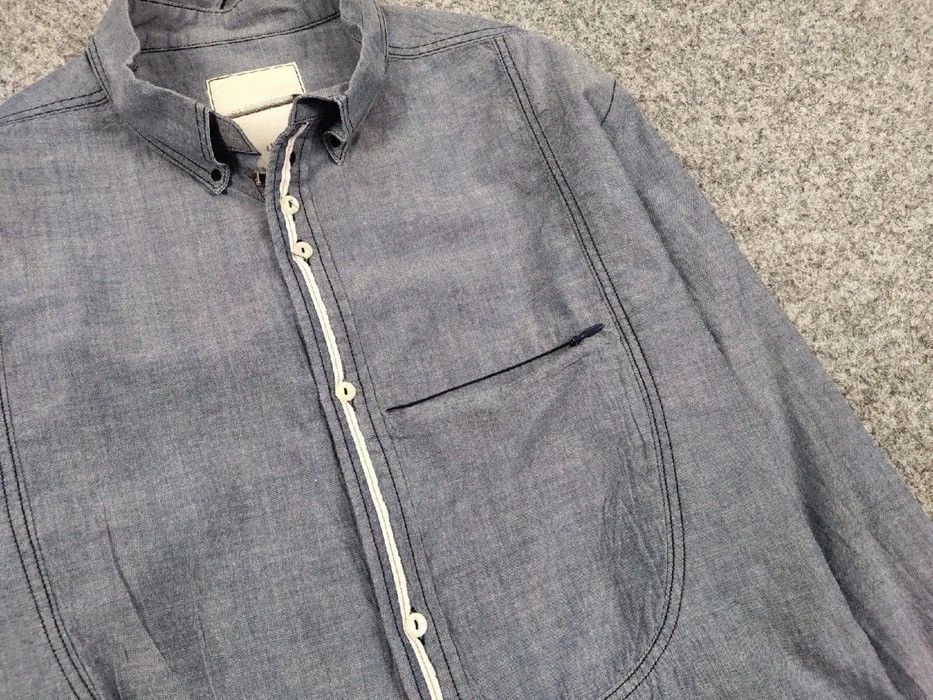 Japanese Brand Vintage Balance Co Button Up Salvage Shirt made in Japan Size US M / EU 48-50 / 2 - 11 Thumbnail