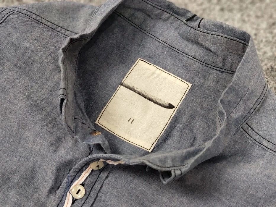 Japanese Brand Vintage Balance Co Button Up Salvage Shirt made in Japan Size US M / EU 48-50 / 2 - 15 Thumbnail