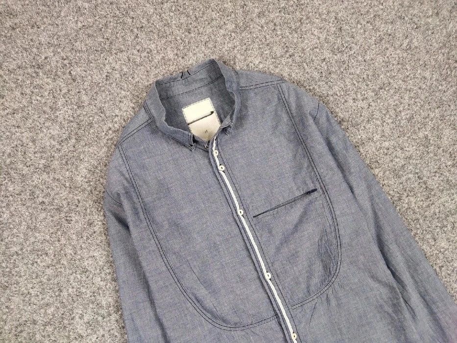 Japanese Brand Vintage Balance Co Button Up Salvage Shirt made in Japan Size US M / EU 48-50 / 2 - 8 Thumbnail