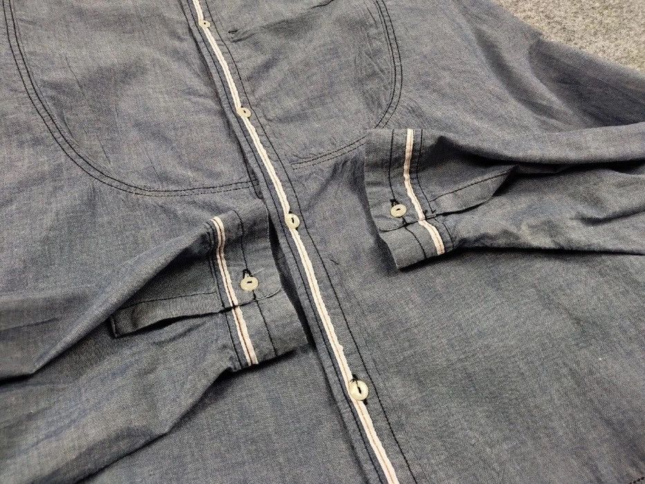 Japanese Brand Vintage Balance Co Button Up Salvage Shirt made in Japan Size US M / EU 48-50 / 2 - 12 Thumbnail