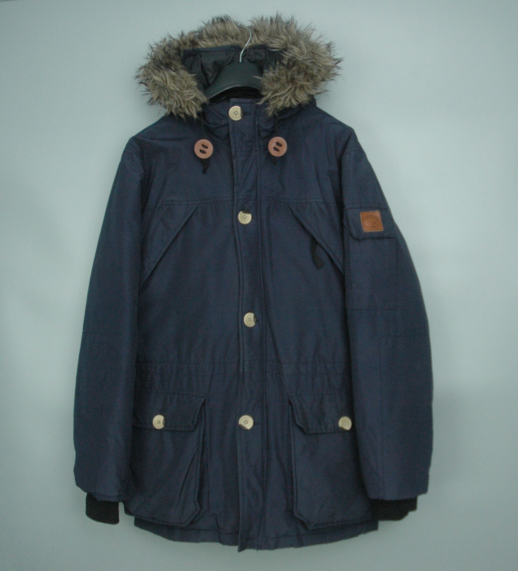 Penfield Penfield Down Parka Jacket Leather Patch Grailed