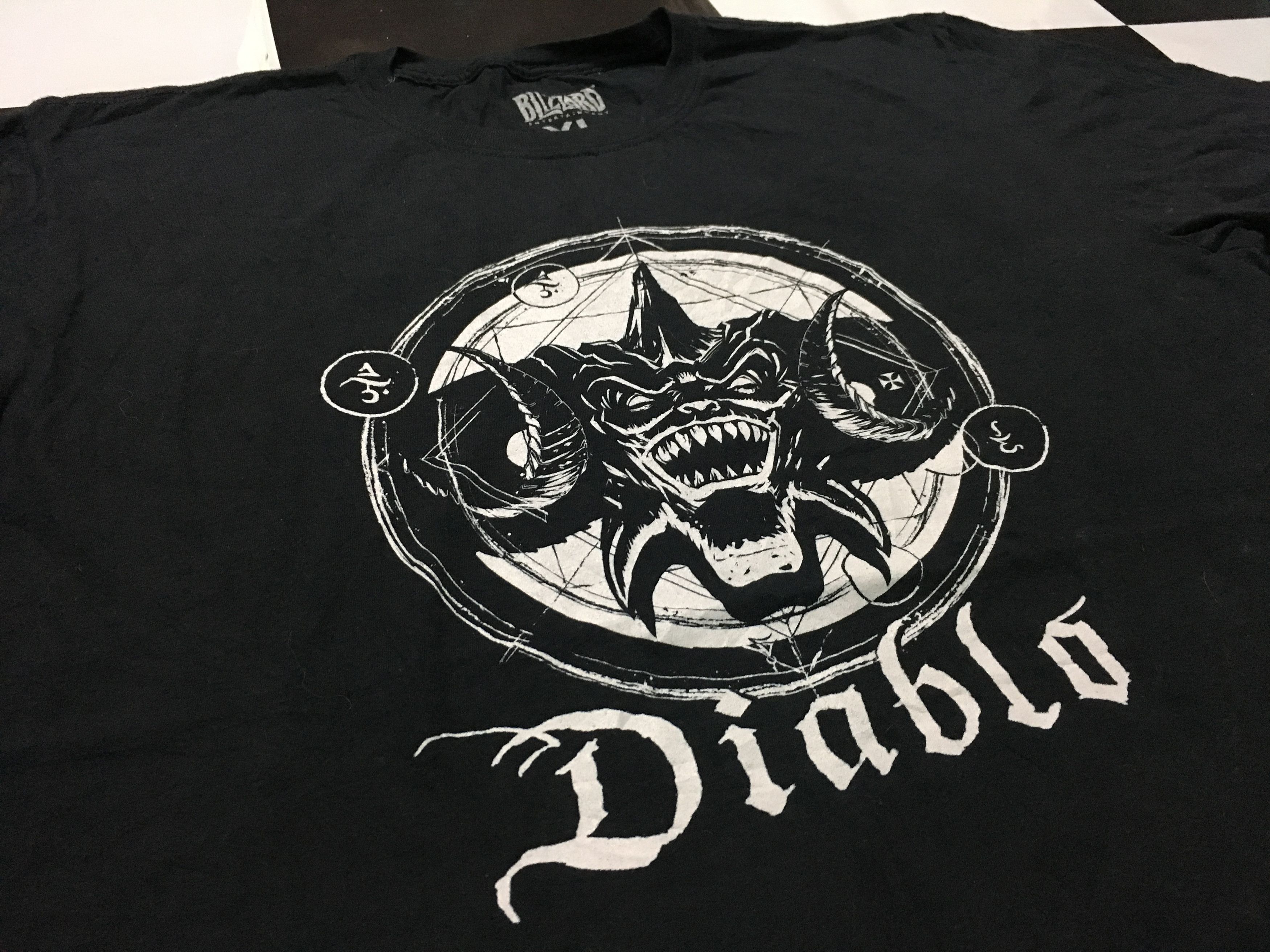Microsoft × Playstation Diablo shirt Action RPG video game Blizzard Size US XL / EU 56 / 4 - 1 Thumbnail