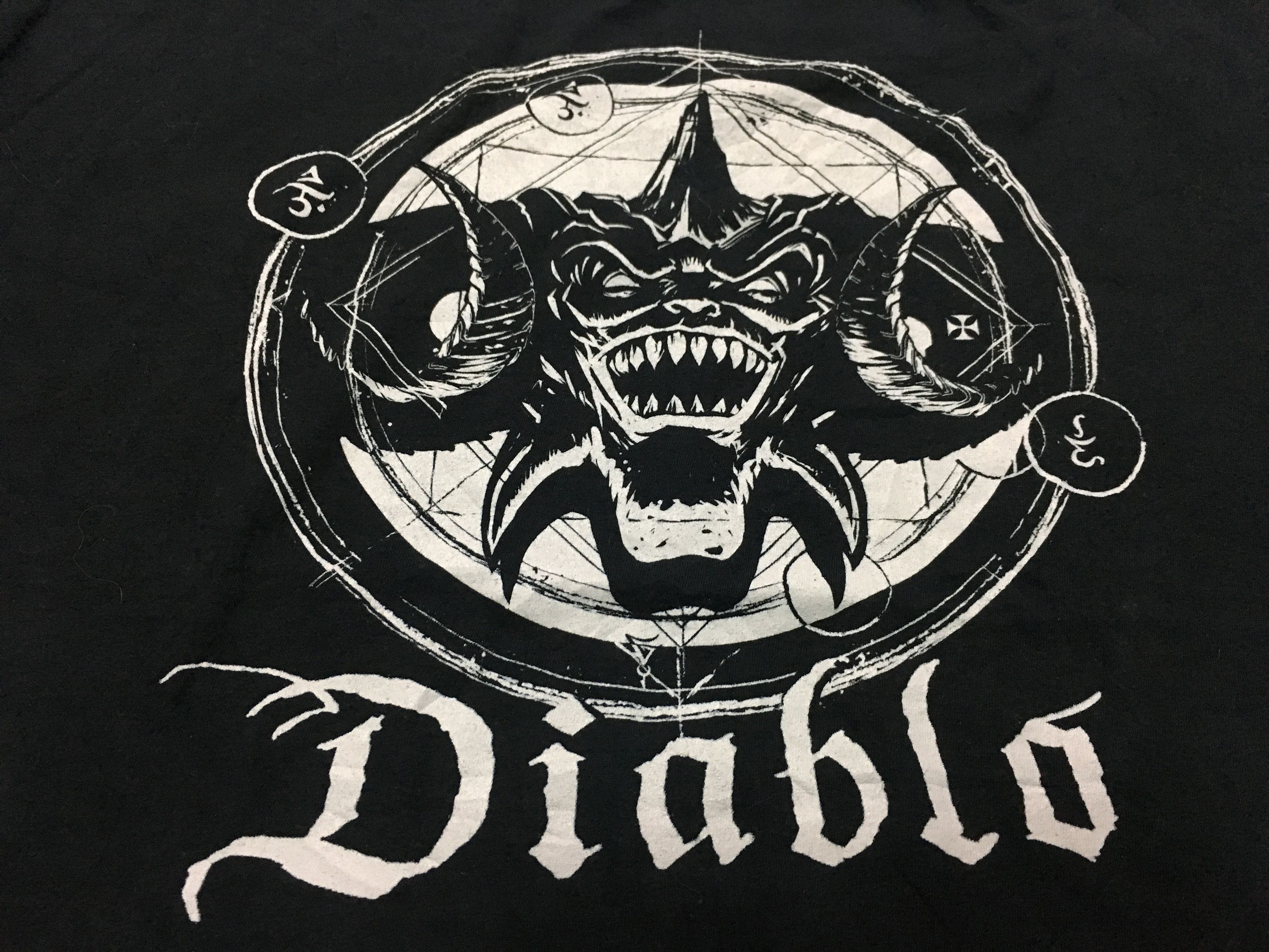 Microsoft × Playstation Diablo shirt Action RPG video game Blizzard Size US XL / EU 56 / 4 - 4 Thumbnail