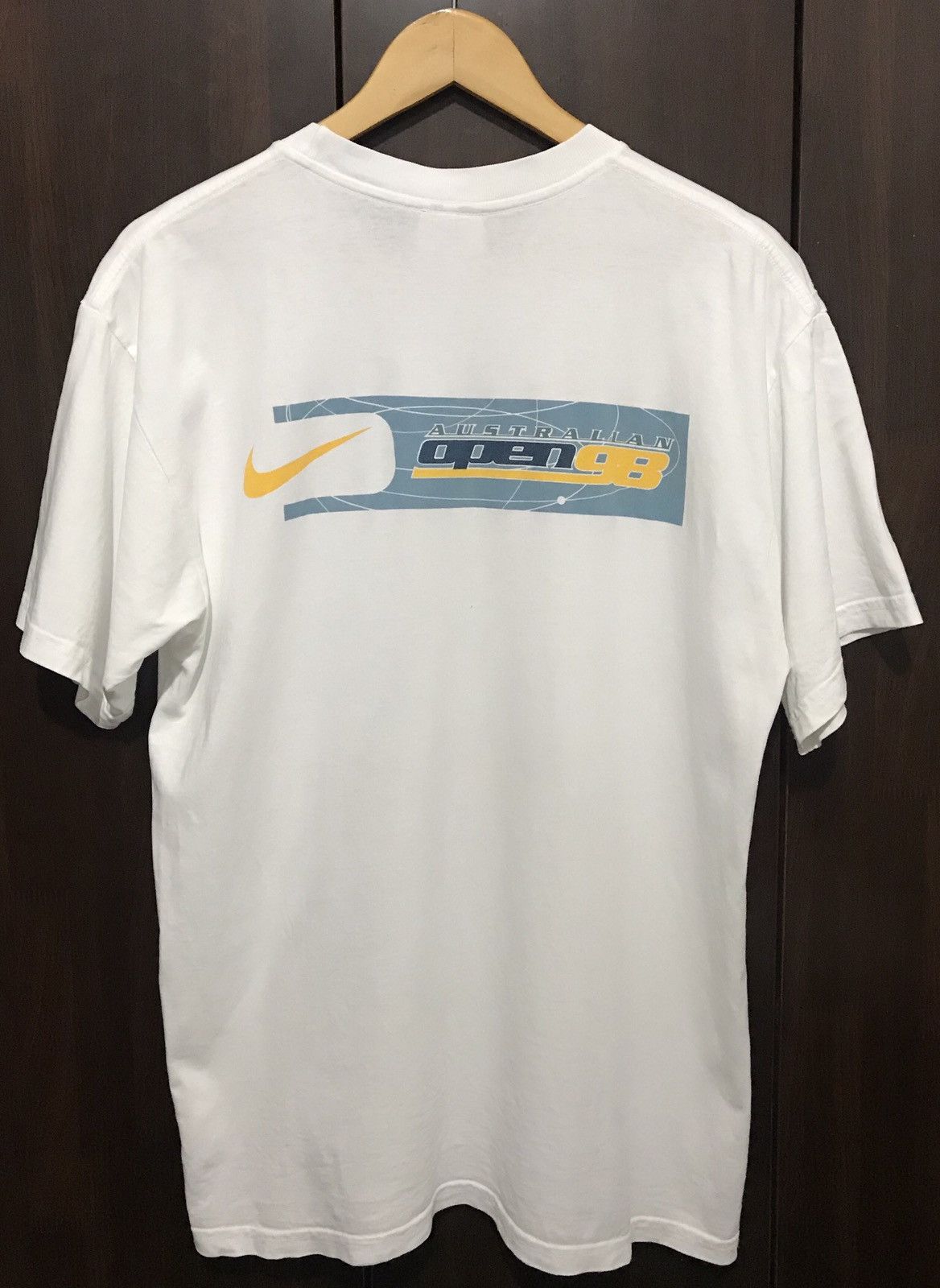 Nike × Vintage Vintage Nike Pete Sampras Australian Open 1998 Tshirt Size US M / EU 48-50 / 2 - 6 Thumbnail