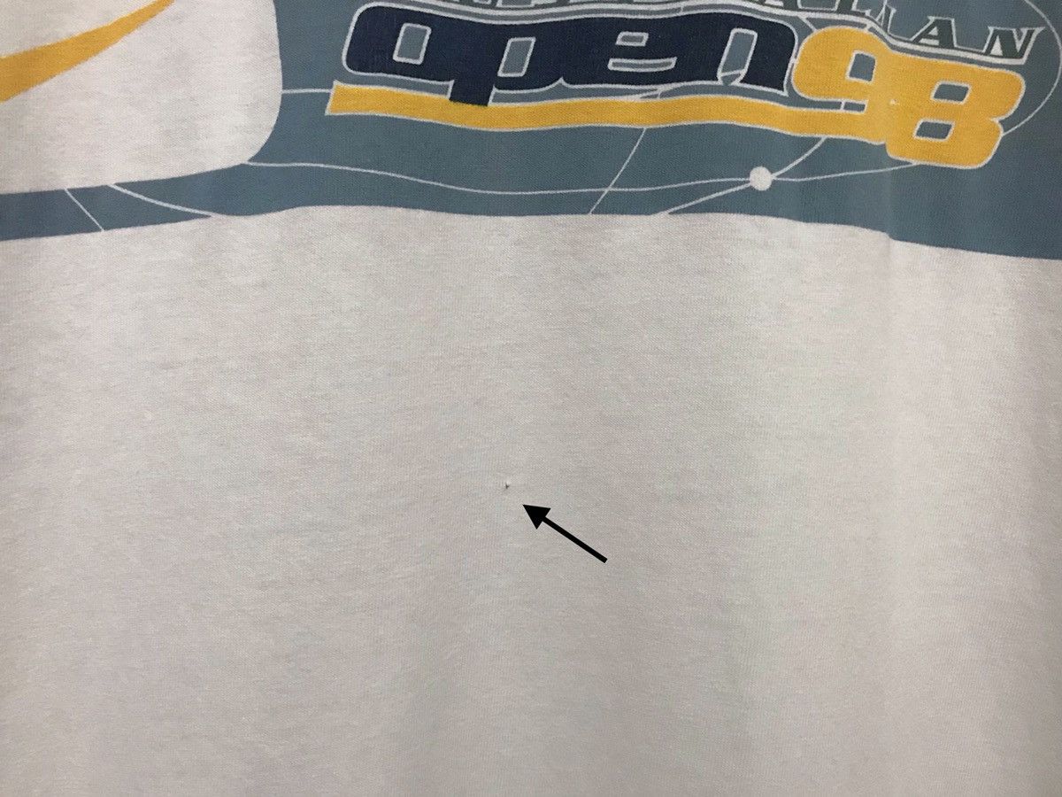 Nike × Vintage Vintage Nike Pete Sampras Australian Open 1998 Tshirt Size US M / EU 48-50 / 2 - 8 Thumbnail