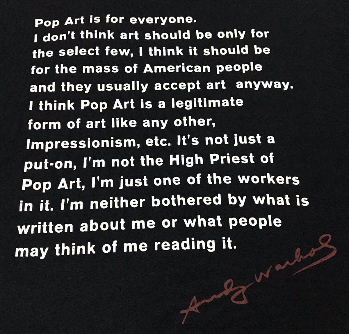 Andy Warhol × Band Tees Vintage Andy Warhol Elvis Presley Art Uniqlo Tshirt Size US L / EU 52-54 / 3 - 4 Thumbnail