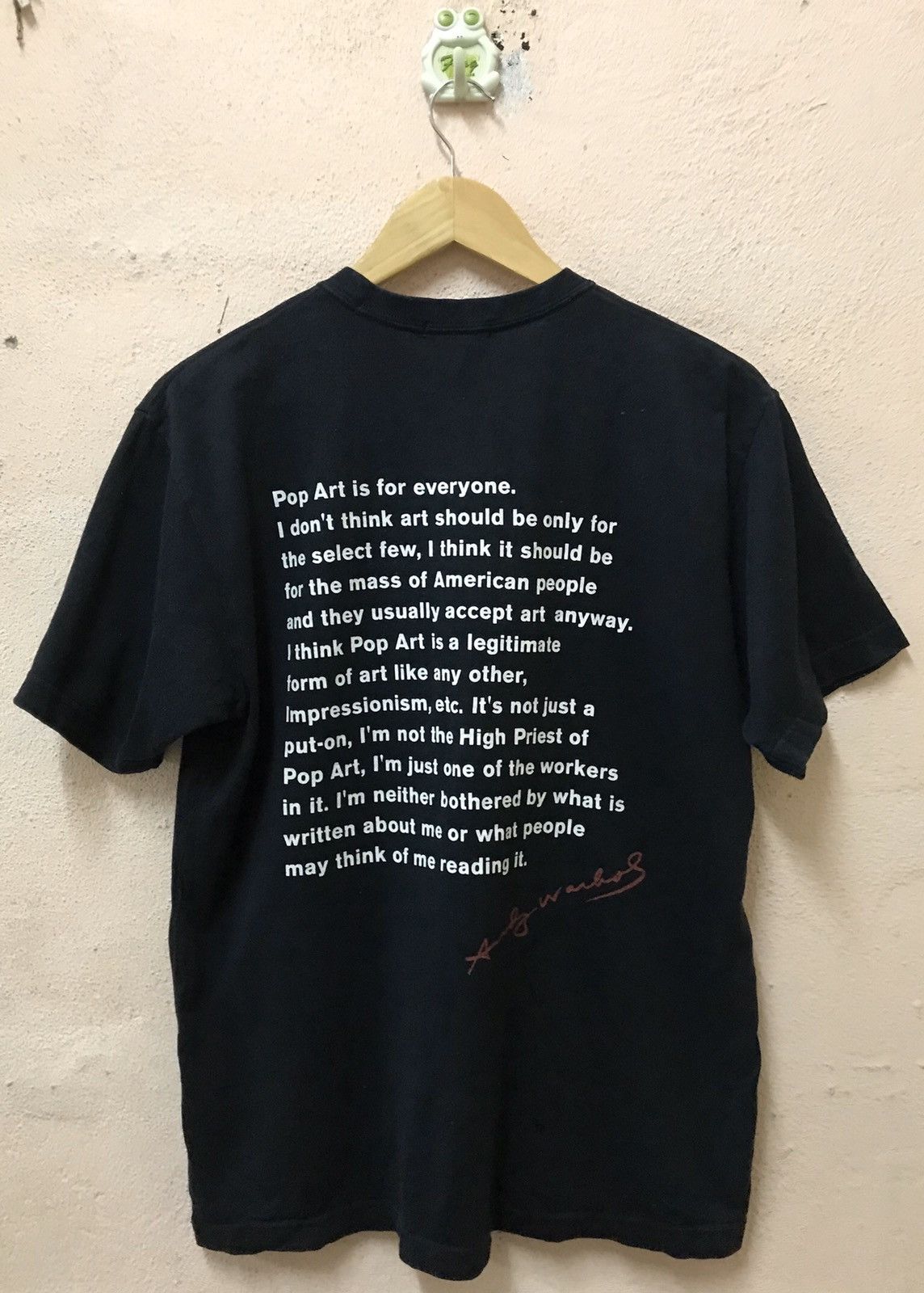Andy Warhol × Band Tees Vintage Andy Warhol Elvis Presley Art Uniqlo Tshirt Size US L / EU 52-54 / 3 - 3 Thumbnail