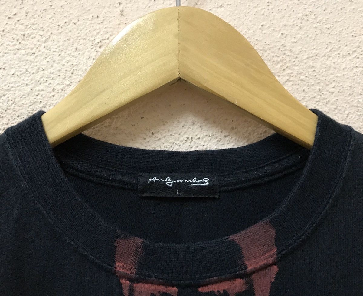 Andy Warhol × Band Tees Vintage Andy Warhol Elvis Presley Art Uniqlo Tshirt Size US L / EU 52-54 / 3 - 5 Thumbnail