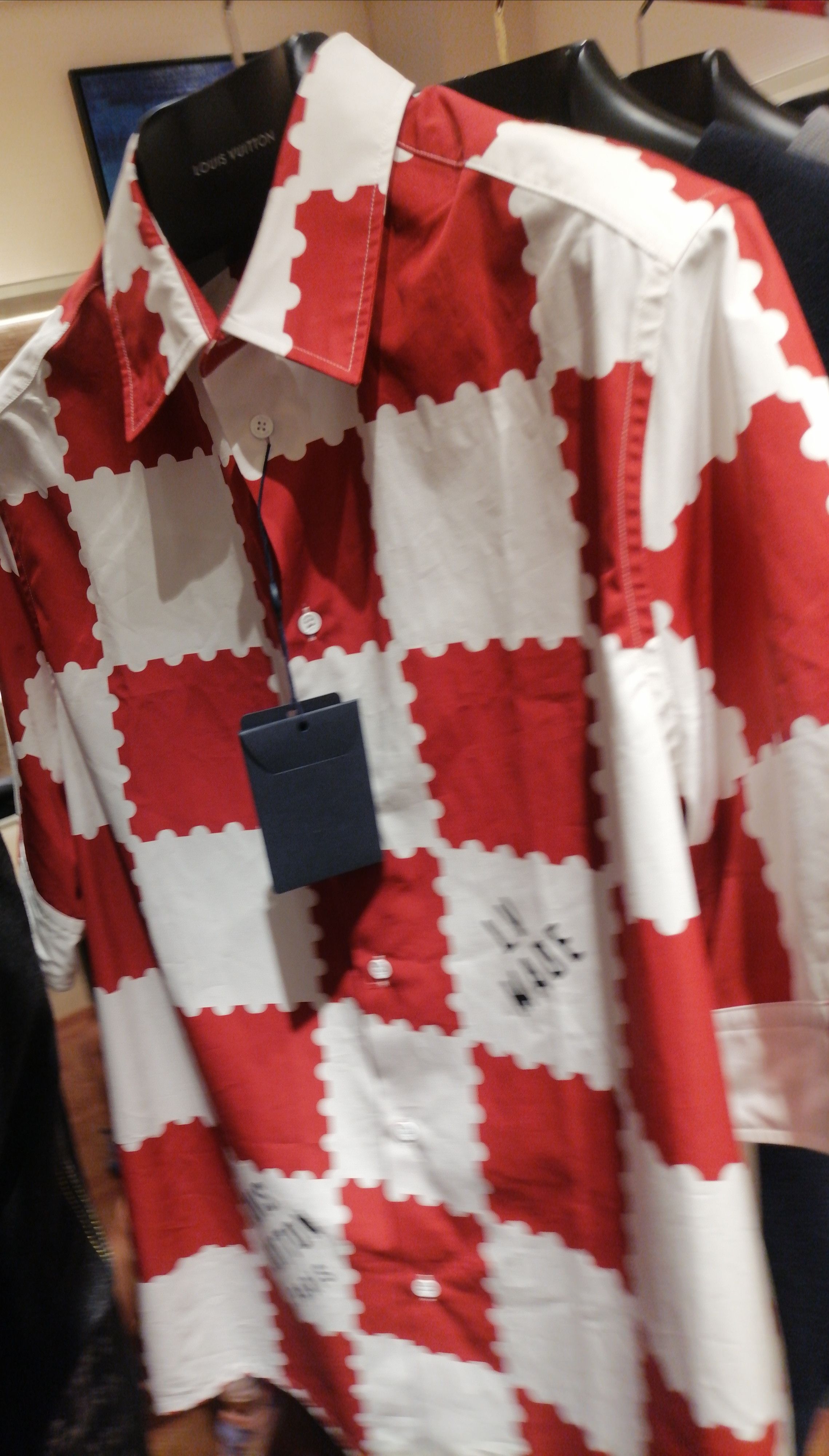 新品未使用 Louis Vuitton Shirt Nigo Flannel x 新品未使用 Louis Vuitton Shirt Nigo Flannel x