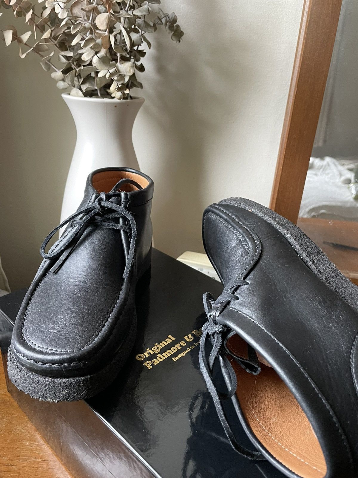 靴 JJJJound Padmore & Barnes Walker us7 Padmore & Barnes - Walker