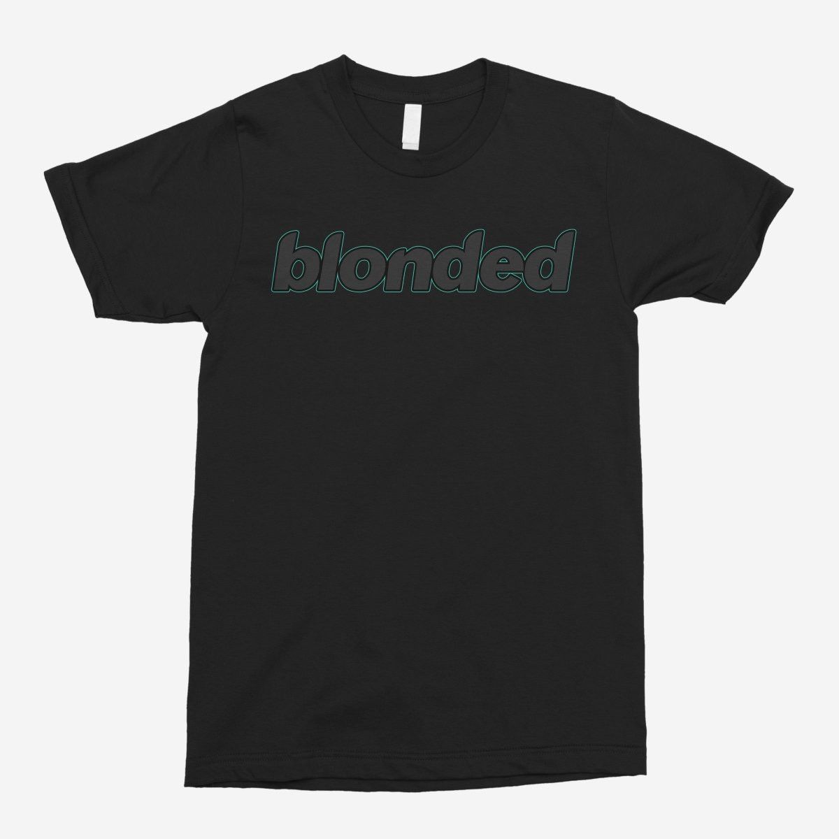 Frank Ocean Blonded Logo T-shirt (Black/Green) | Grailed