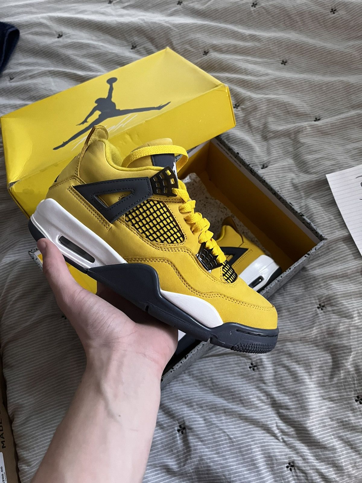 Nike Air Jordan 4 Retro Lightening | Grailed