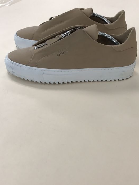 Axel Arigato CLEAN 90 ZIP SNEAKER BEIGE MATTE LEATHER Grailed