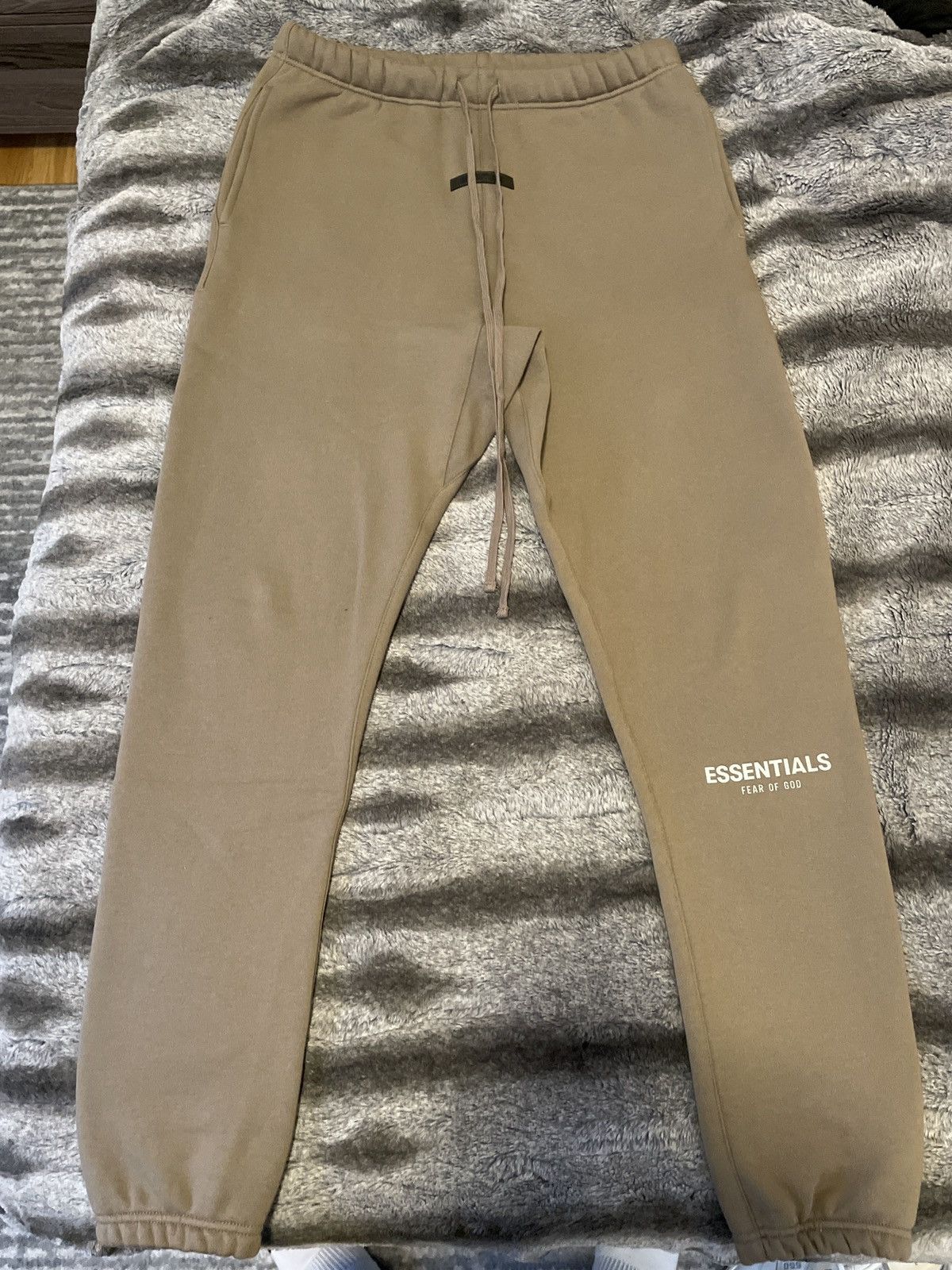 Fear of God Fear of God Essentials Sweatpants Harvest Size L | Grailed