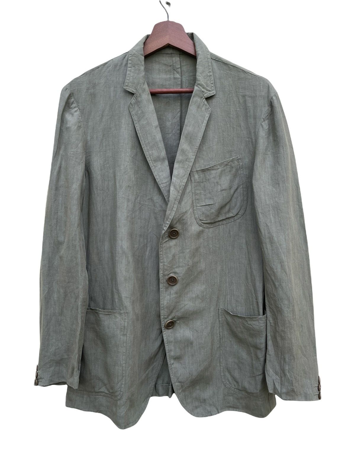 Bottega Veneta Army Green Bottega Veneta Light Jacket Size US M / EU 48-50 / 2 - 2 Thumbnail