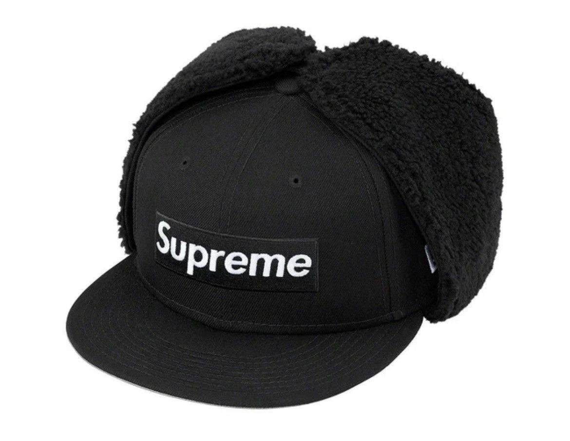 Supreme FW21 Earflap Box Logo Cap - Supreme x New Era® Size: 7 1/4