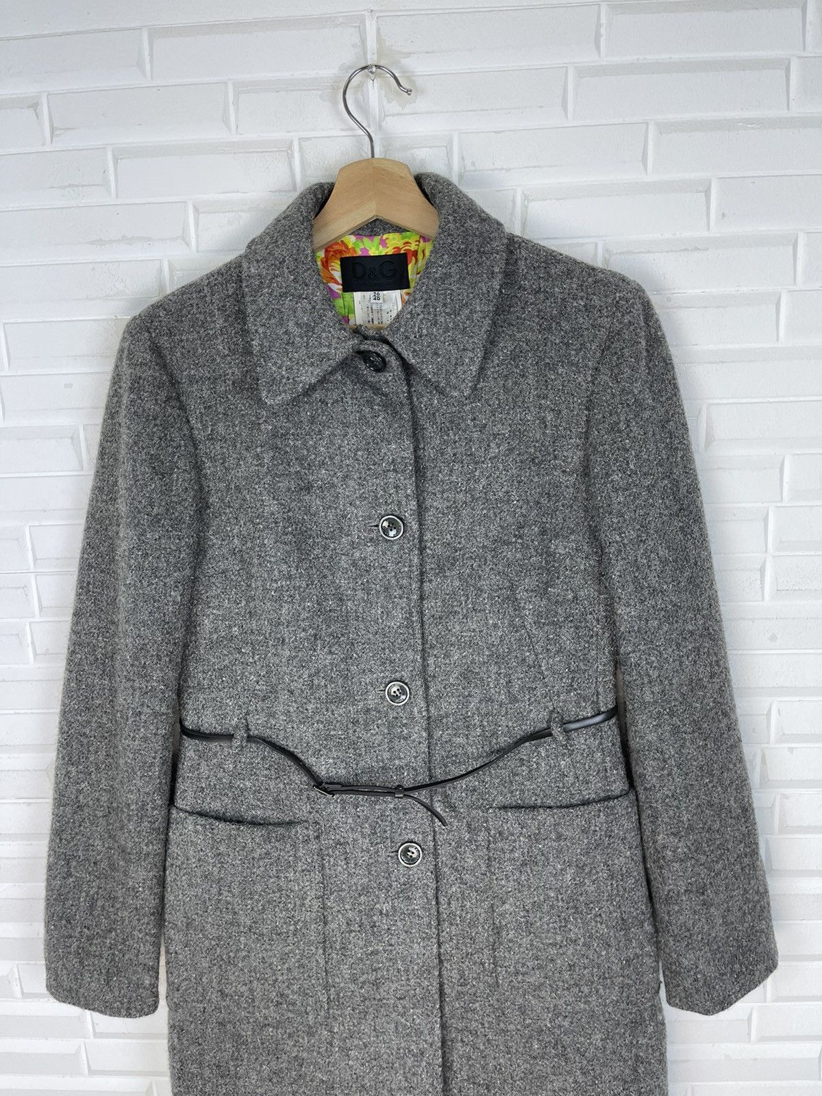 Dolce & Gabbana × Vintage DOLCE & GABBANA CABAN JACKET Floral Size 4XL / US 24-26 - 6 Thumbnail