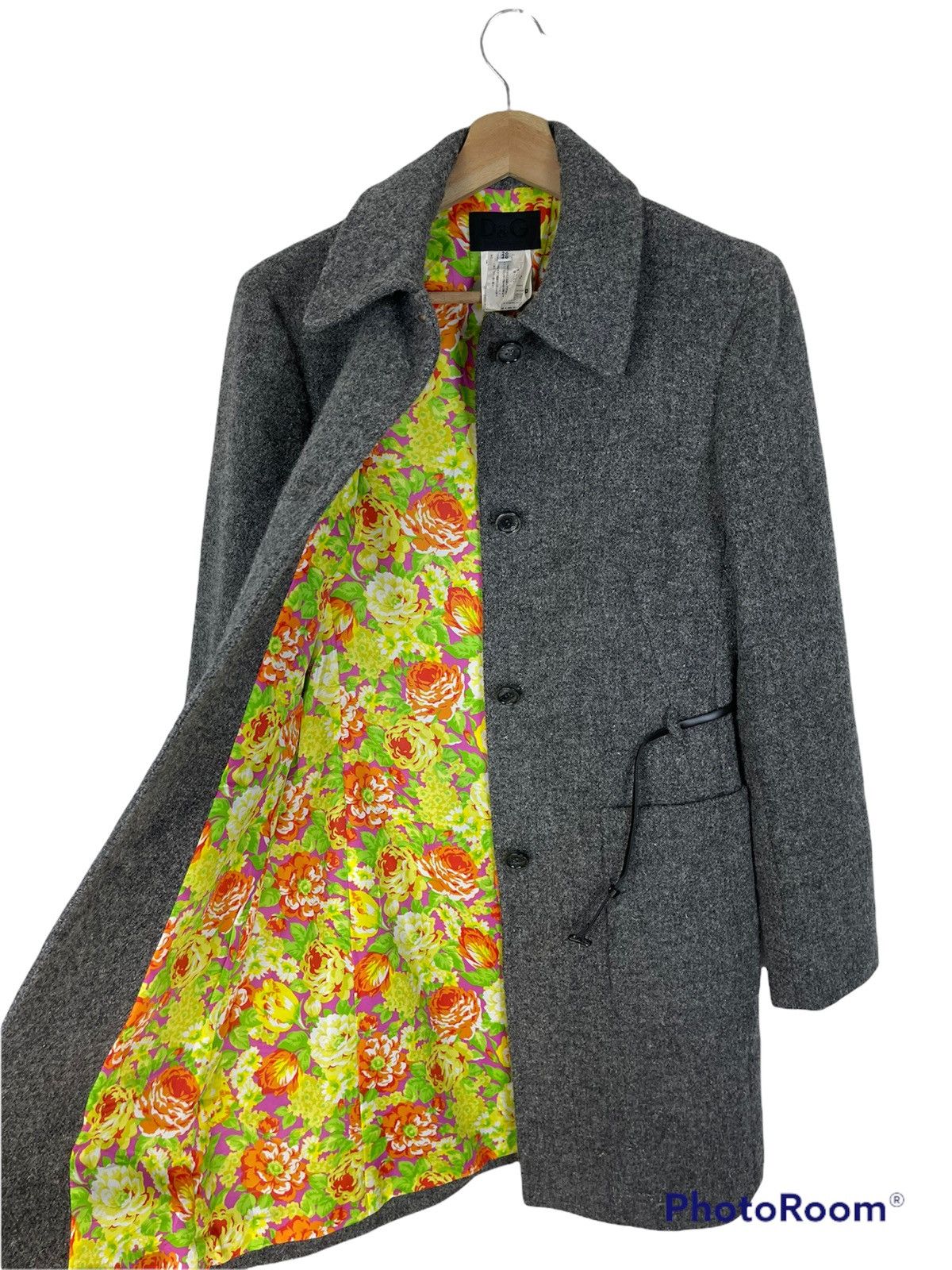 Dolce & Gabbana × Vintage DOLCE & GABBANA CABAN JACKET Floral Size 4XL / US 24-26 - 2 Thumbnail