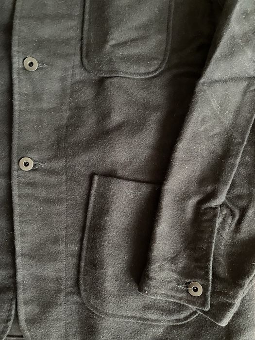 Evan Kinori Evan Kinori Three Pocket Jacket Black Moleskin | Grailed