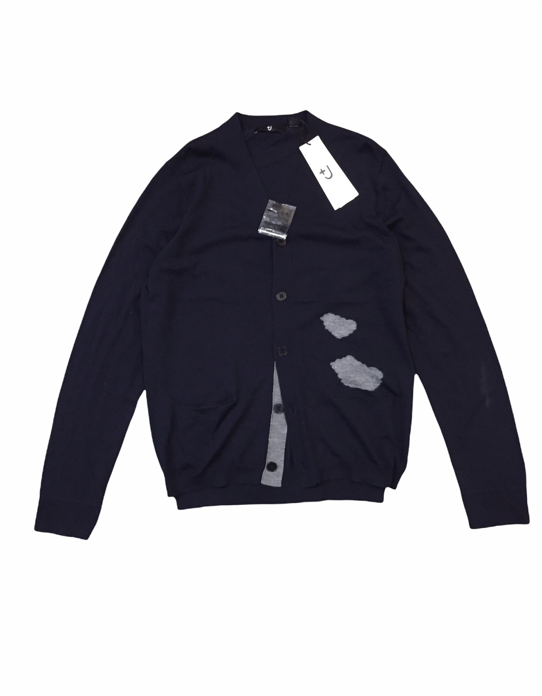 Jil top Sander Uniqlo Black Cloud Cardigan